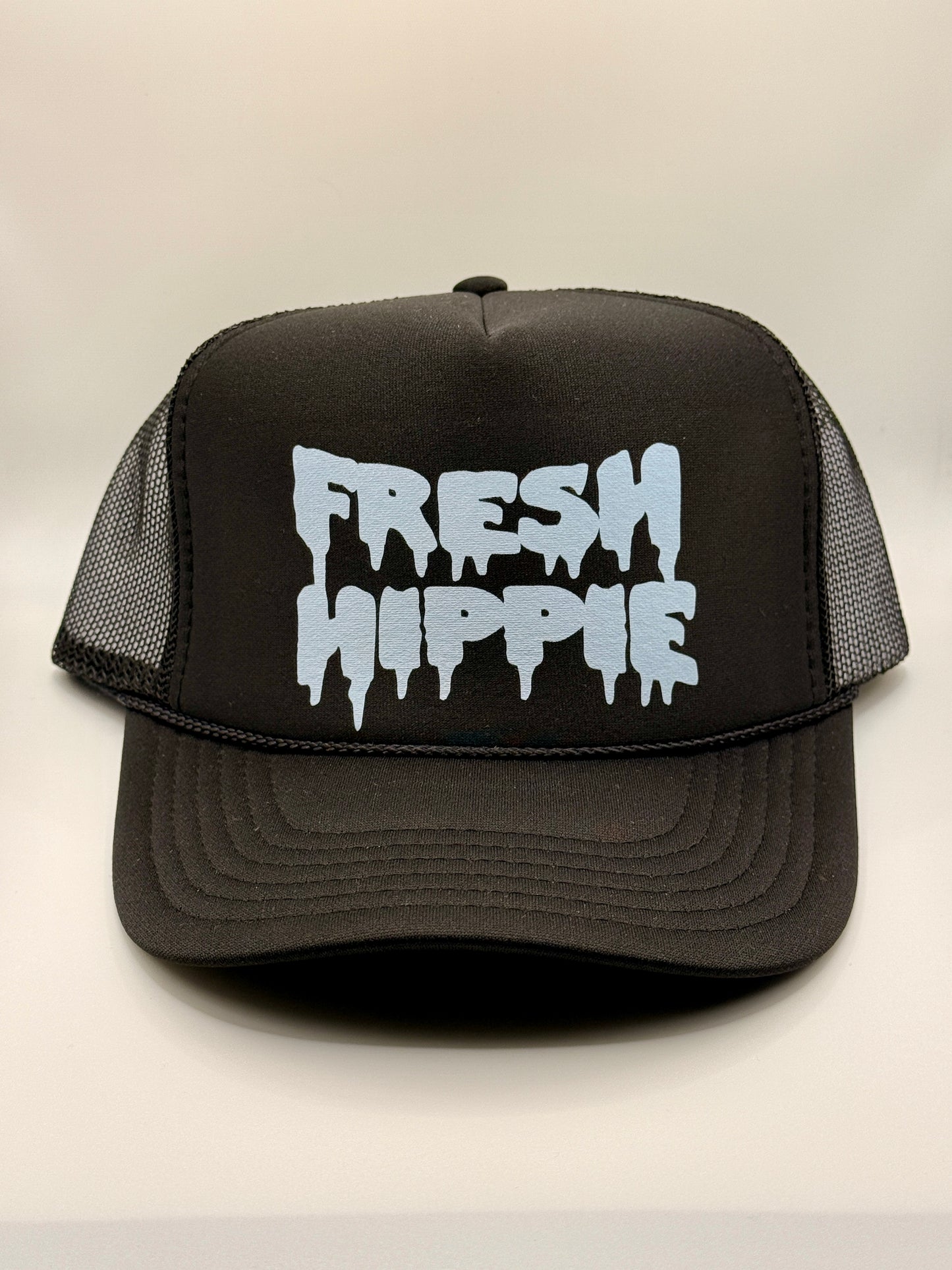 Hippie Trucker Black and White