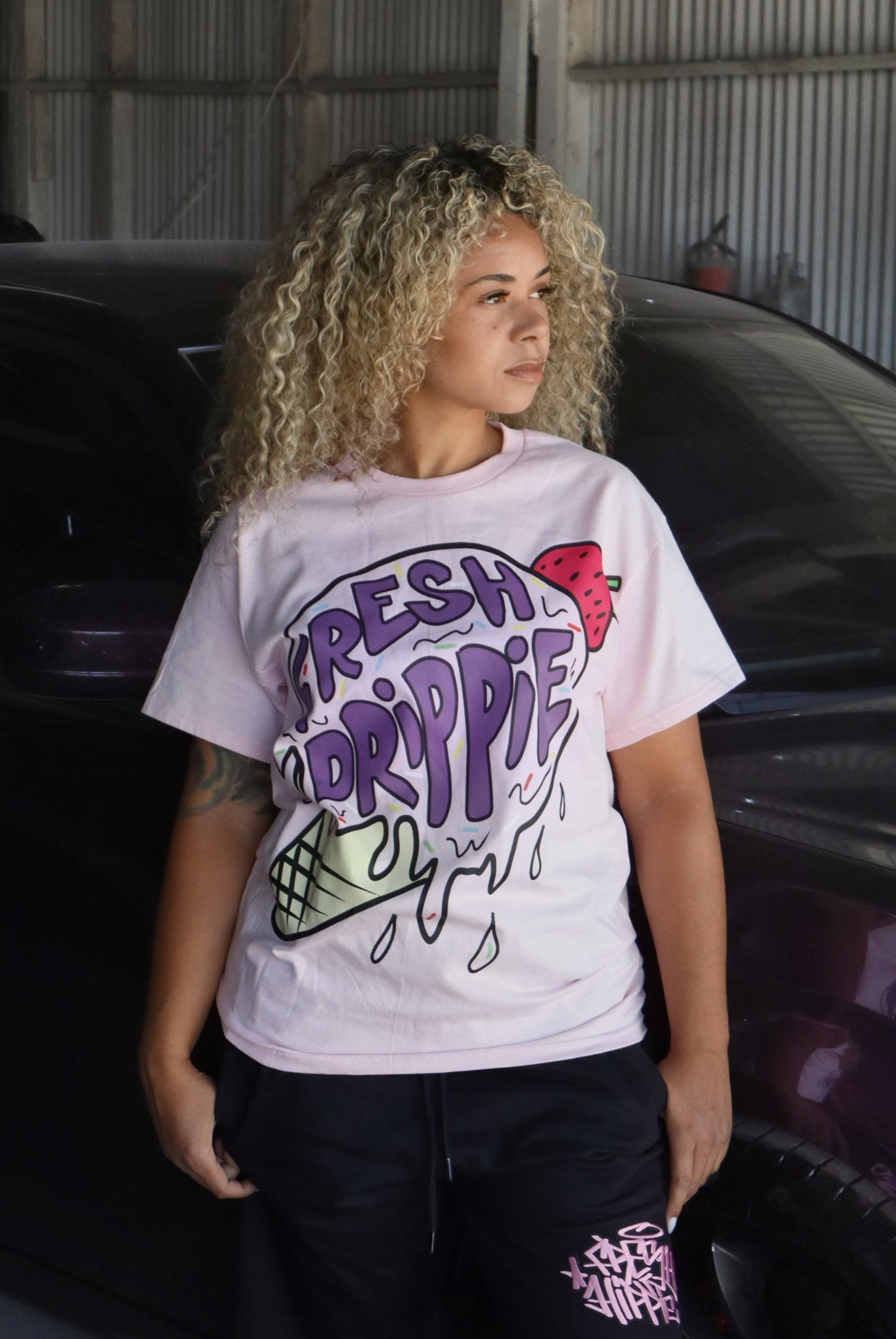 Fresh Drippie Strawberry Ice Cream Shirt