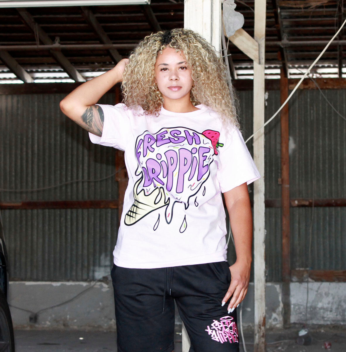 Fresh Drippie Strawberry Ice Cream Shirt