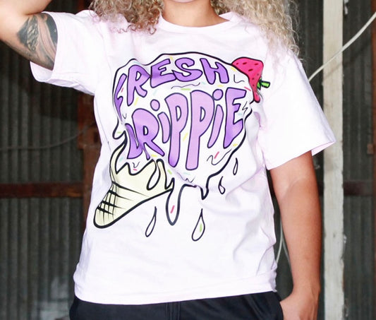 Fresh Drippie Strawberry Ice Cream Shirt