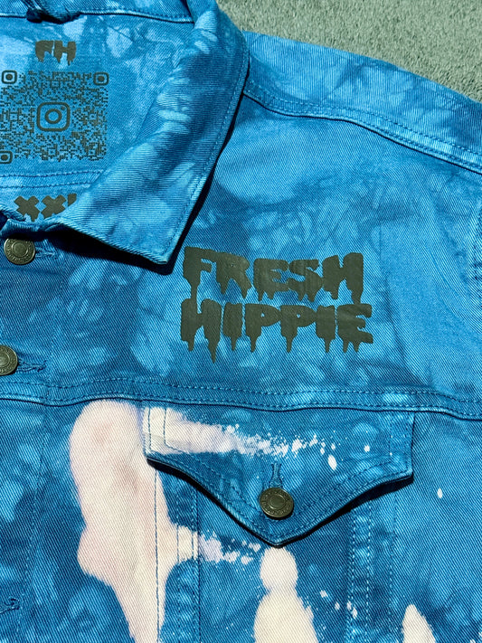 Retro Hippie Jean Jacket 1of1