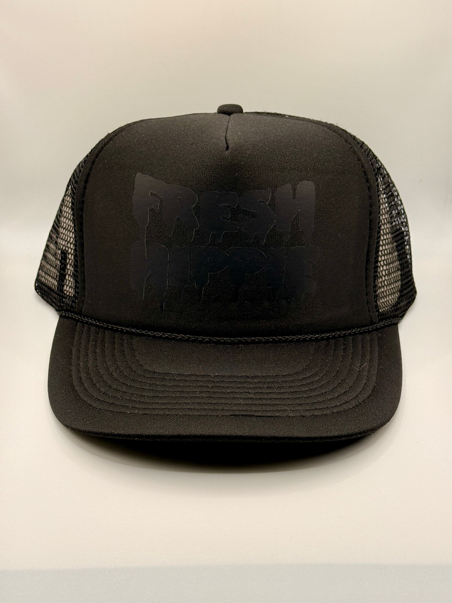 Hippie Trucker Black on Black